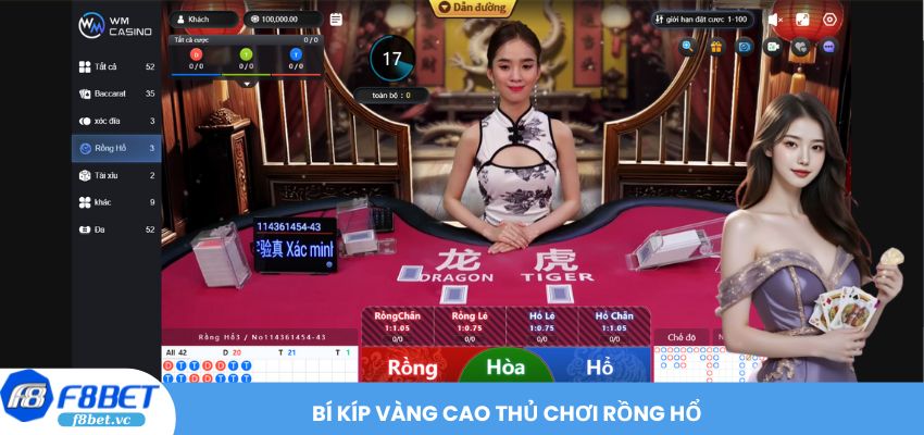Bí kíp vàng cao thủ chơi Rồng Hổ