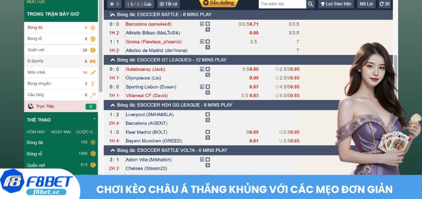Chơi Kèo Châu Á thắng khủng với các mẹo đơn giản