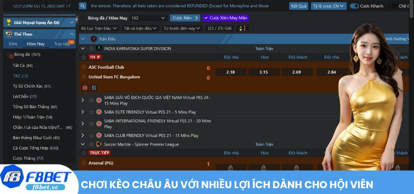 Chơi Kèo Châu Âu với nhiều lợi ích dành cho hội viên