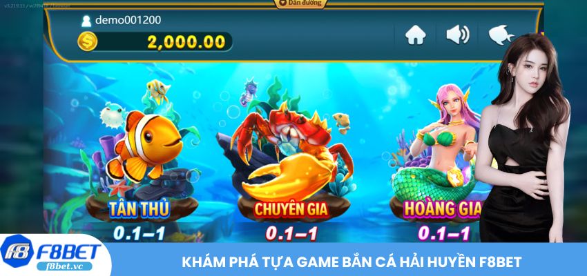 Khám phá tựa game Bắn Cá Hải Huyền F8BET