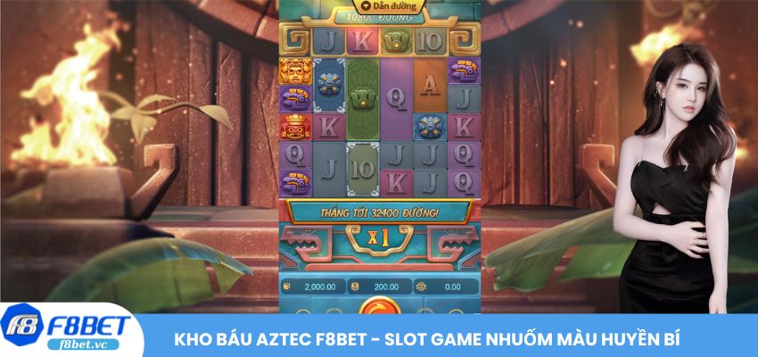 Kho báu Aztec F8BET - Slot game nhuốm màu huyền bí