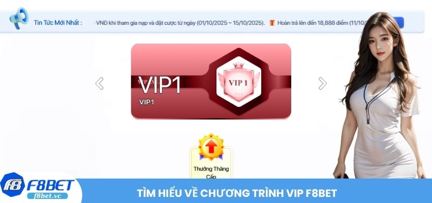 Tìm hiểu về chương trình VIP F8BET