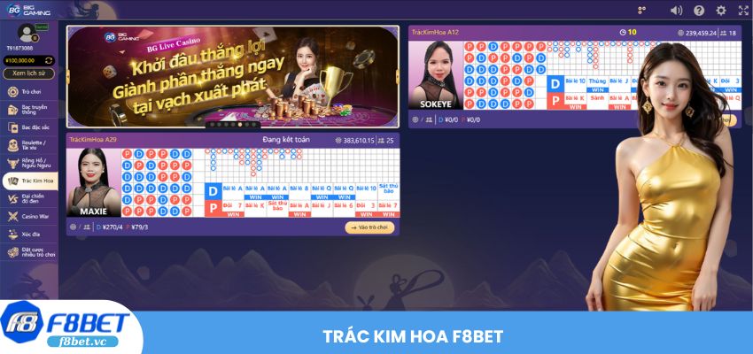 Đối Đầu Trí Tuệ Trác Kim Hoa F8BET Thắng Lớn Trong 1s