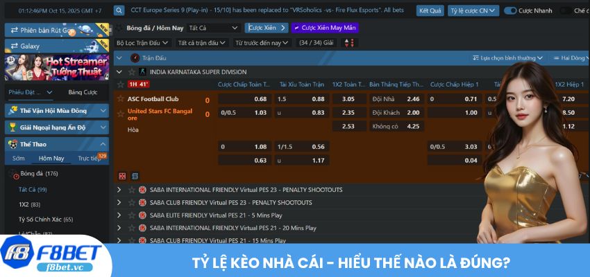 Tỷ lệ kèo nhà cái - Hiểu thế nào là đúng?